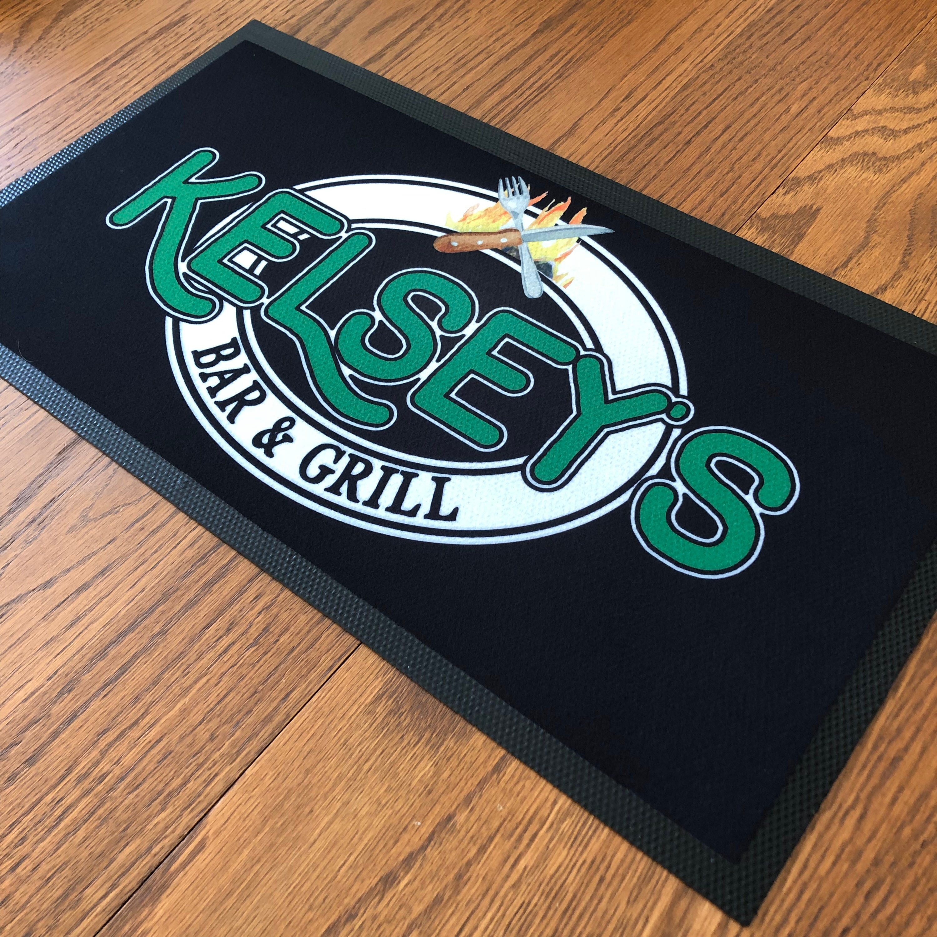 Personalized Bar & Grill Bar Mat Placemat Pub Mat Bar Etsy