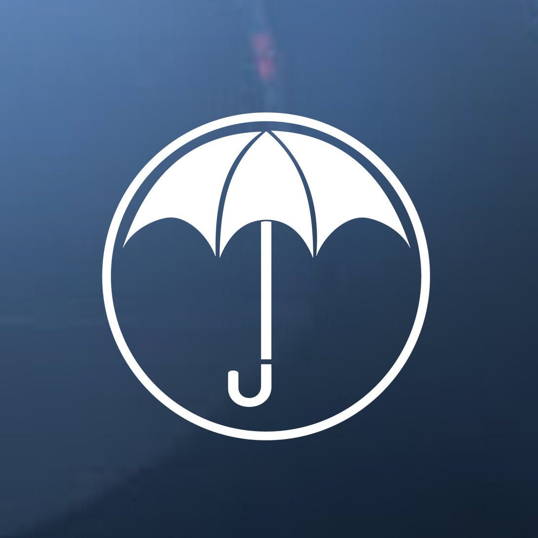 Umbrella Academy Logo Sticker for Sale by dewdrop-designs