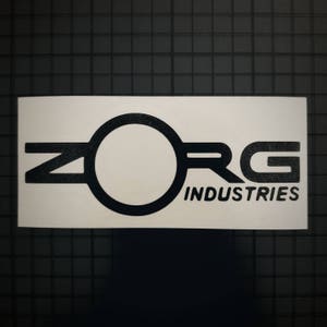 The Fifth Element Decal - Zorg Industries - 16 Colors & Various Sizes