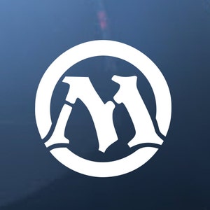 Sticker met logo van Magic the Gathering-game | Sticker