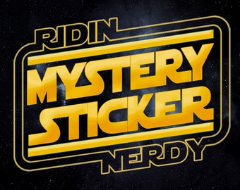 Mystery Decal - 18 Colors & Multiple Sizes