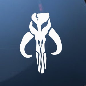 Mandalorian Mythosaur Symbol Decal | Sticker