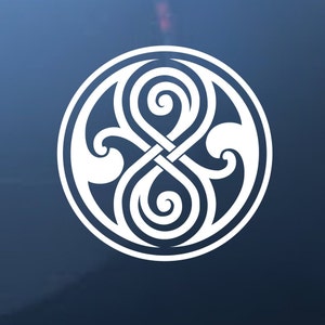 Doctor Who Seal of the High Council Decal | Sticker