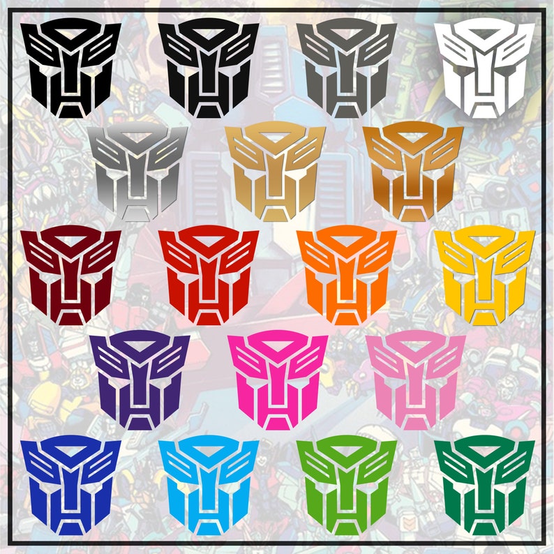 Transformers Autobots Logo Decal | Sticker - Etsy