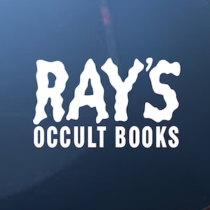 Ghostbusters Ray&#39;s Occult Books Decal | Sticker