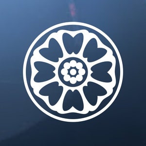 White Lotus Decal White Lotus Tile Sticker Avatar Symbols Etsy Ireland