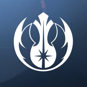 Jedi Rebel Symbol - Star Wars Decal - 18 Colors & Multiple Sizes