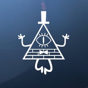 Gravity Falls Bill Cypher Decal | Sticker