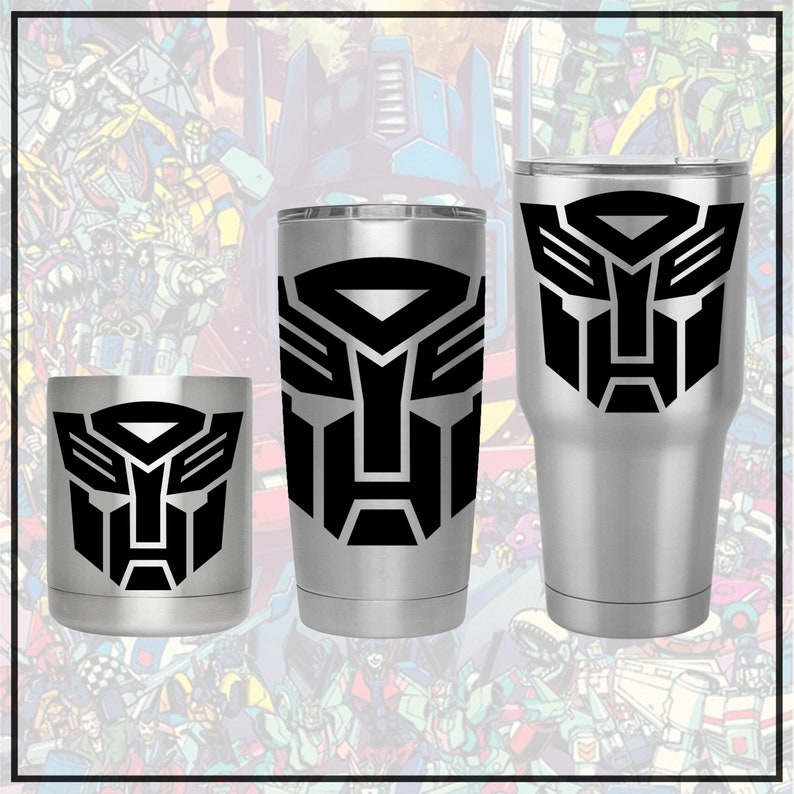 Transformers Autobots Logo Decal Sticker Etsy