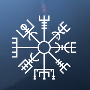 Vegvisir Viking Compass Decal | Sticker