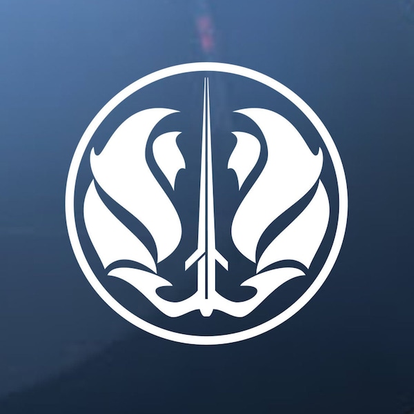 Grey Jedi Decal | Star Wars Sticker