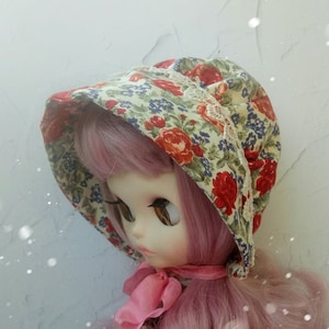 Mütze für Blythe Mütze Outfit für Blythe Stirnband für Puppe Vintage Accessoire für Blythe Personalisierte Geschenke Puppenkleidung Hut Puppen