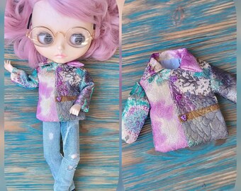 Jacket for Blythe Cardigan Outfit for Blythe Vintage Accessory for blythe Doll clothes