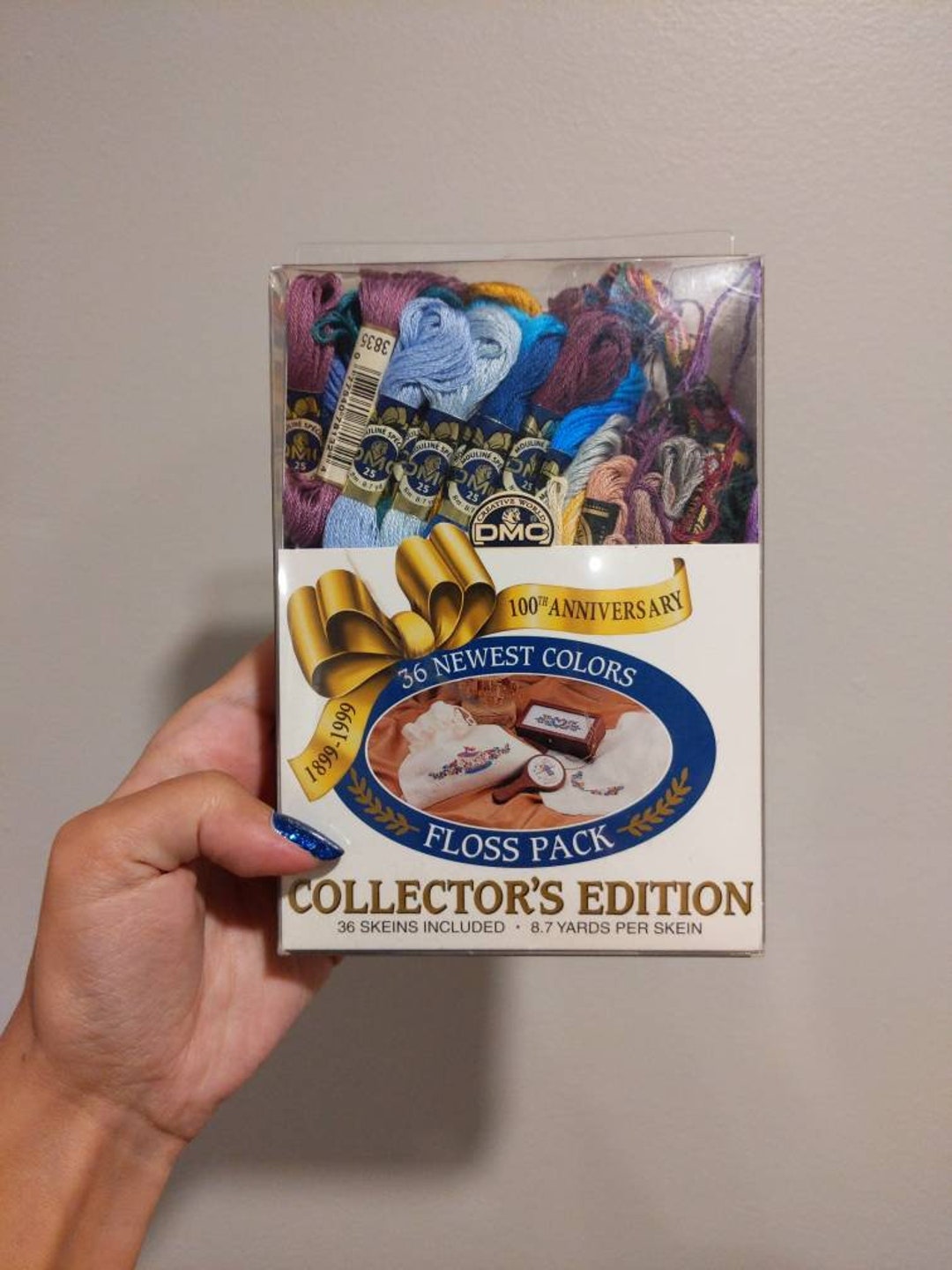 Dmc 100 Anniversary Embroidery Floss Kit Etsy