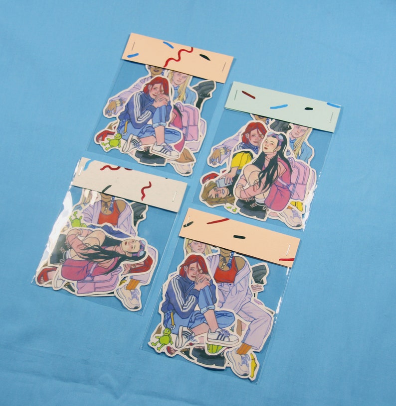 Sticker Set Original Art W.I.T.C.H