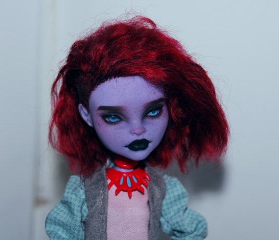Monster High Jane Boolittle OOAK Custom Doll Repaint | Etsy
