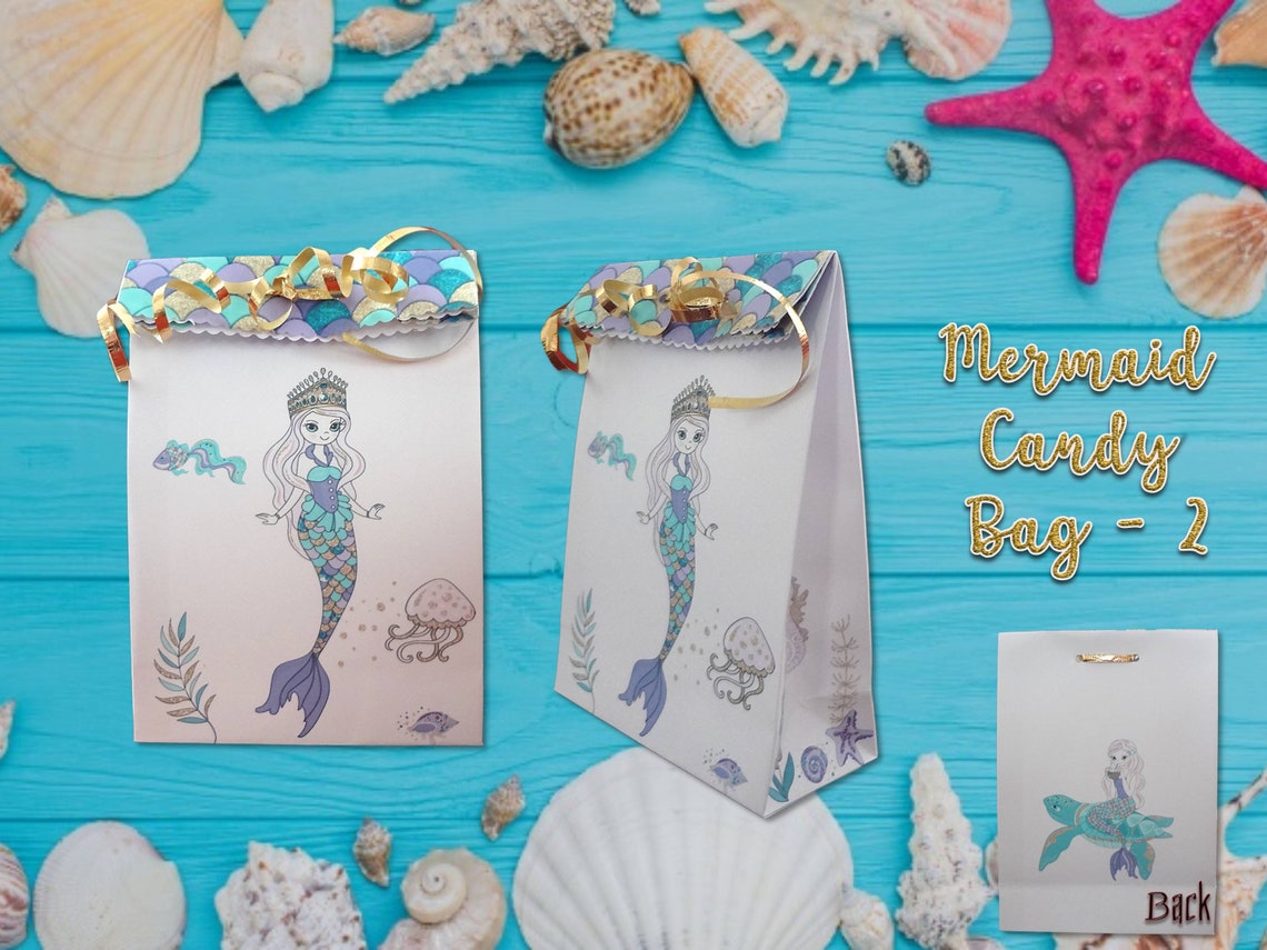 mermaid sweet bags