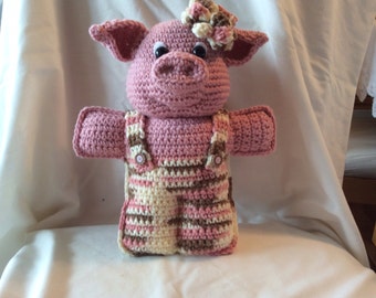 Crochet Toy Pattern tutorial , little Penelopig , amigurumi pig pattern , crochet pig pattern , instant download pdf pattern