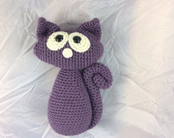 Crochet Kitty Cat tutorial met foto's - kattenpatroon - amigurumi-katje - grappige kat - knuffelbaar speelgoed - gehaakt speelgoedpatroon - pdf-patroon
