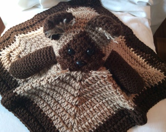 Cat lovey tutorial - security blanket - PDF crochet pattern - baby blanket - pdf crochet huggy buddy - himalyan - cat toy -
