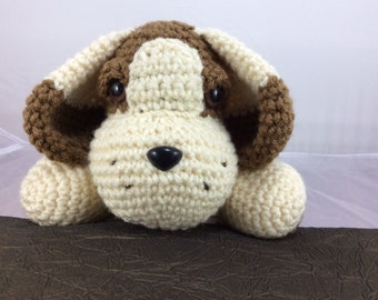 Floppy Eared Puppy Tutorial - stuffed animal tutorial - dog pattern - amigurumi crochet pattern - PDF pattern - crochet toy pattern