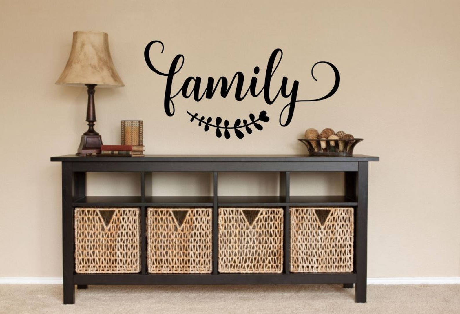 Family Wall Decal Family Vinyl Family Wall Decor Picture Wall Etsy