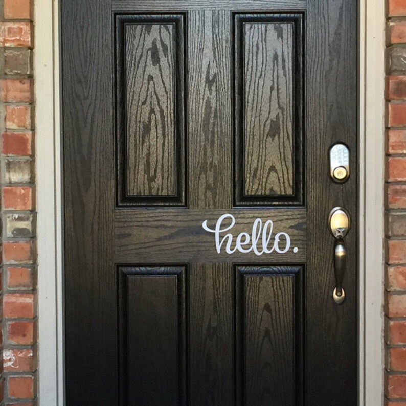 O Door Decal Vinyl Front Image 0