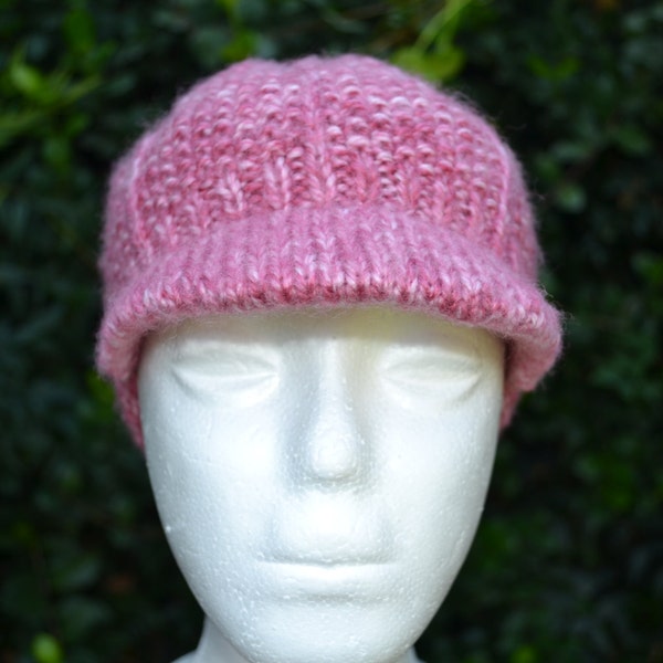 Newsboy hat, Knit newsboy hat, Womans knit hat, Teens hat, girls hat, newsboy cap, knit girls hat.