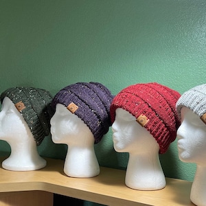 Knitted Beanie Great for cold weather