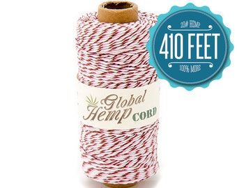 Global Hemp Neapolitan Baker's Twine - 1 mm - 410 Feet