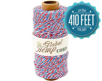 Global Hemp Democracy Baker's Twine - 1 mm - 410 Feet