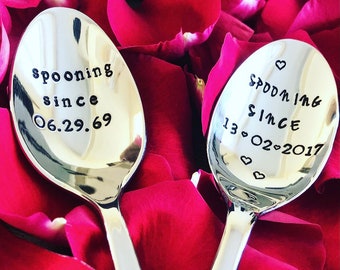 Wanna Spoon  Couples Gift  Engraved Spoon  Anniversary Gift  I Love You  Unique Couples Gift  Spooning  For My Partner  Cute Gift