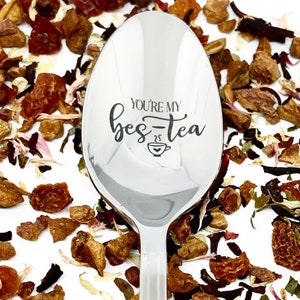 You're My Bestea Spoon | Best Friends Gift | BFF | Tea Lover | Best Friend Present | Friendship Gift | Bestie | Gift for Mother under 30