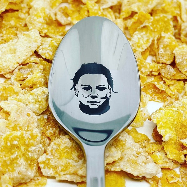 MICHAEL MYERS CEREAL killer • serial killer, horror movies, cereal spoon