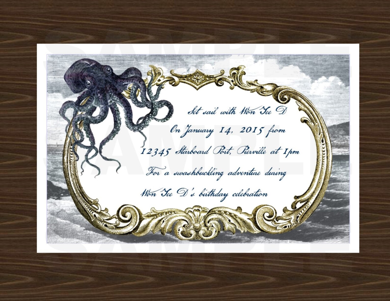 Sea note. Sea note
