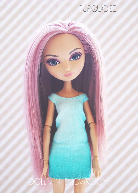 Gradient Monster Dress Ever After High Dress Cotton Doll Etsy