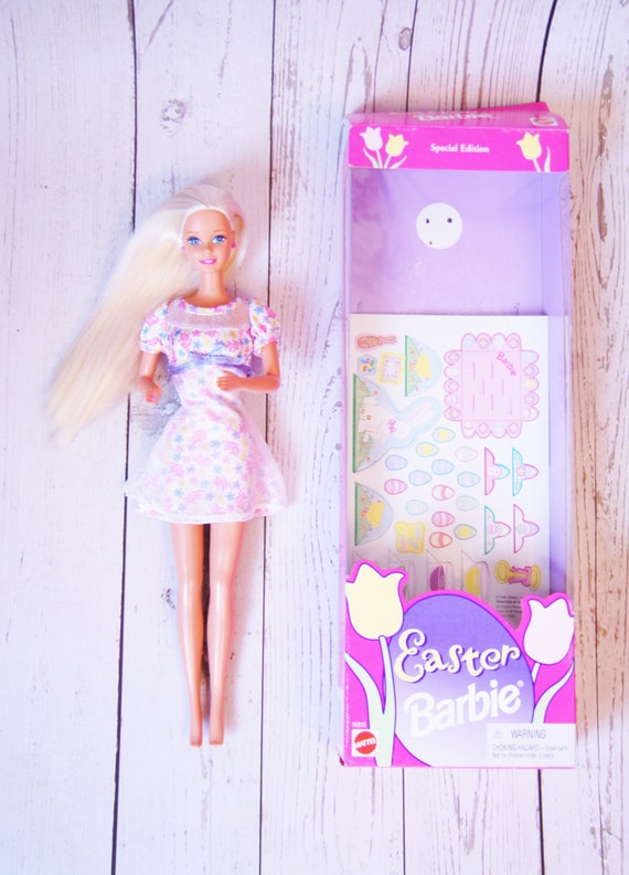 easter barbie 1996