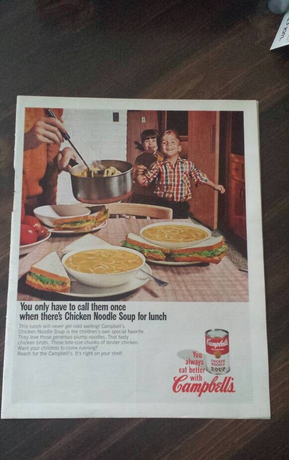 Campbell Soup Ad