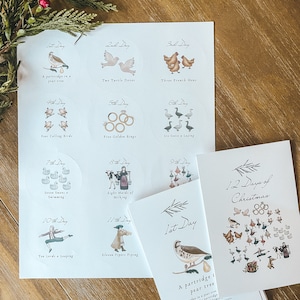 12 Days of Christmas BUNDLE Set - INSTANT DOWNLOAD