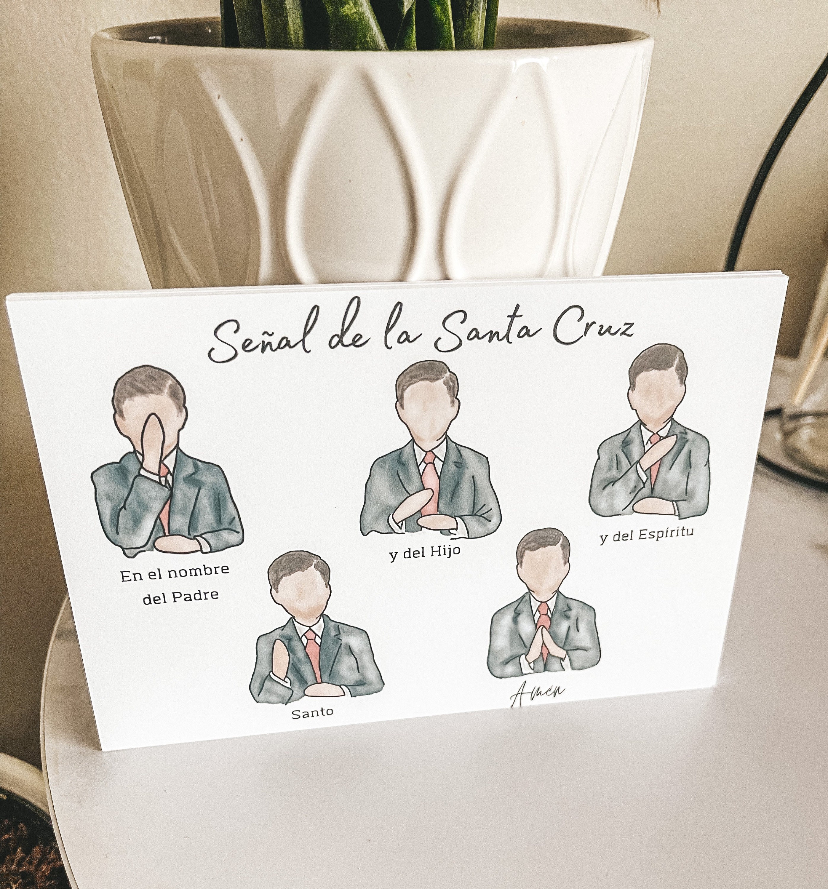 Spanish Catholic Prayer Cards, First Communion, Prayers INSTANT ...