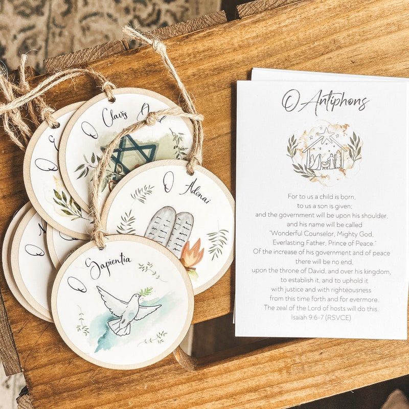 O Antiphons Printable - Etsy