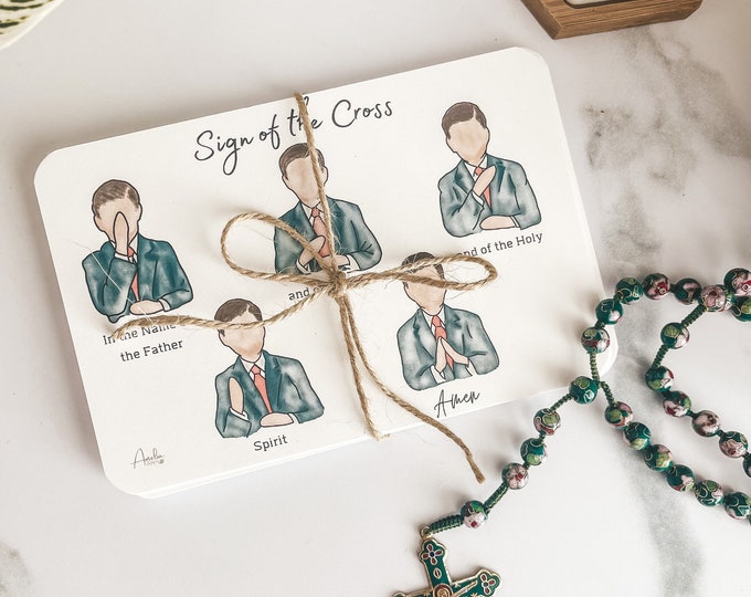 Catholic Prayer Cards, First Communion, Prayers - Etsy