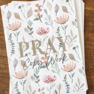 Catechism copy work pages, Prayers, Catholic Prayers , PDF INSTANT DOWNLOAD