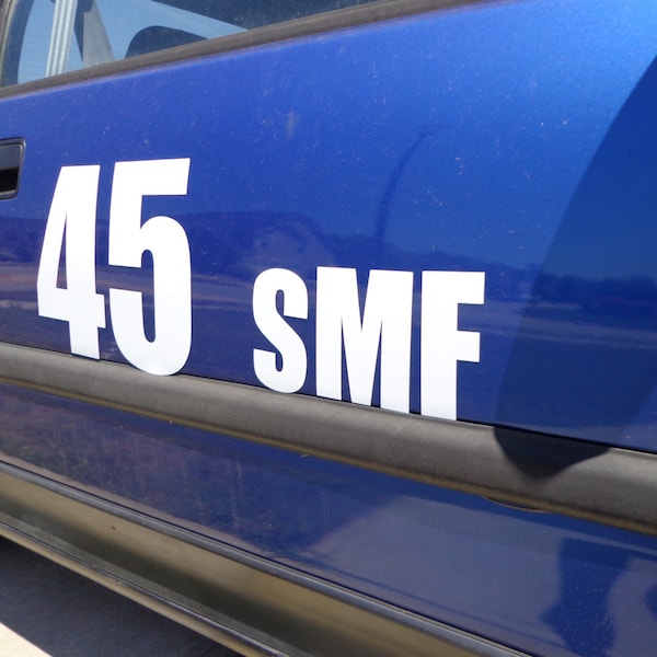 Magnetic Numbers for Track days and Autocross