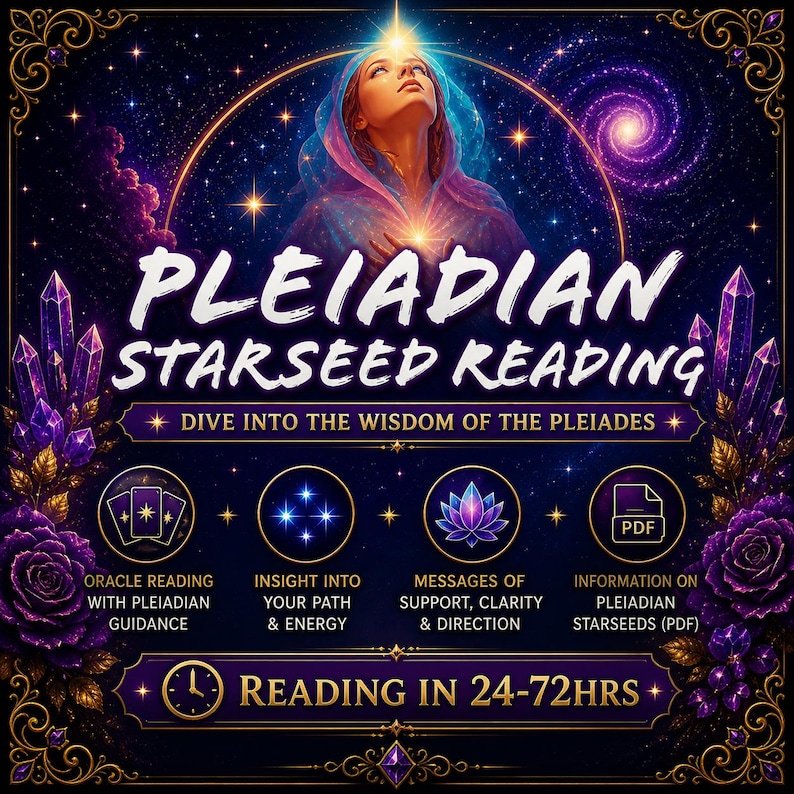 PLEIADIAN STARSEED Reading: Cosmic Messages From the Pleiades, 3 Cards ...