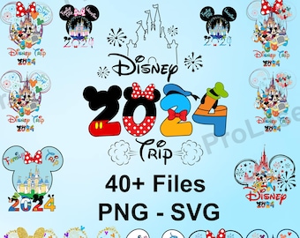 Family Trip 2024, Bundle 2024, Family Vacation 2024 , Vacay Mode , Magical Kingdom, Files For Cricut Sublimation Svg Png