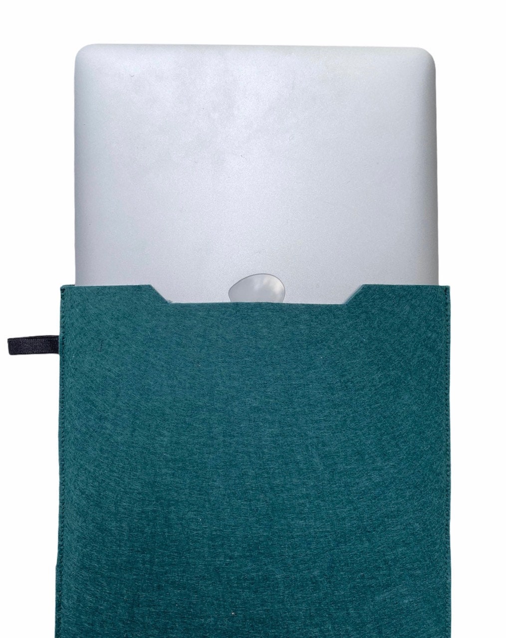 Dark Green Felt Laptop Case MacBook Pro 13, 16, MacBook Air 13 Felt
