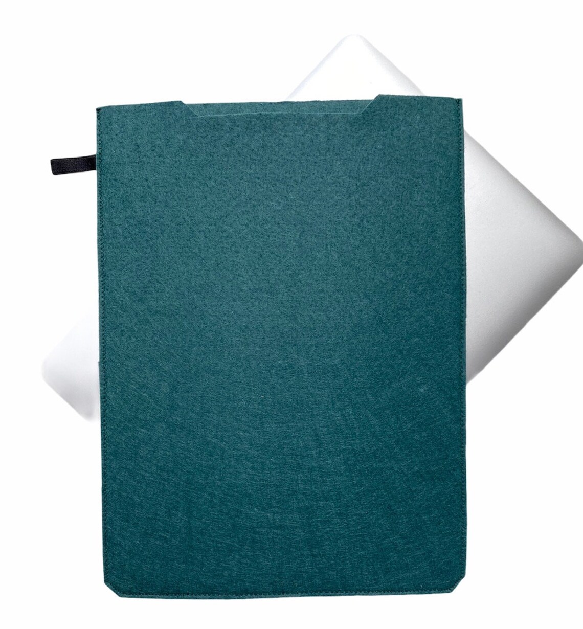 Dark Green Felt Laptop Case MacBook Pro 13, 16, MacBook Air 13 Felt