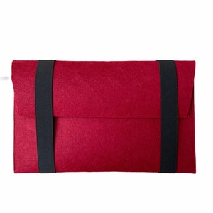 Funda de fieltro para portátil MacBook Pro 13, 16, MacBook Air 13 Funda de fieltro Funda tipo sobre Funda protectora acolchada
