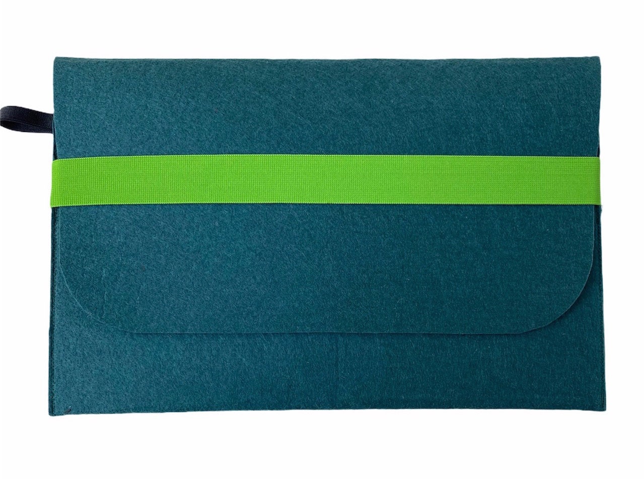 Dark Green Felt Laptop Case MacBook Pro 13 16 MacBook Air Etsy